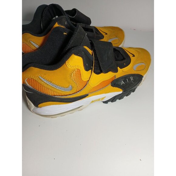 Nike Air Zoom Turf Jet 97 Men's Size [9.5] Black Yellow Retro Training Shoes - Picture 4 of 10